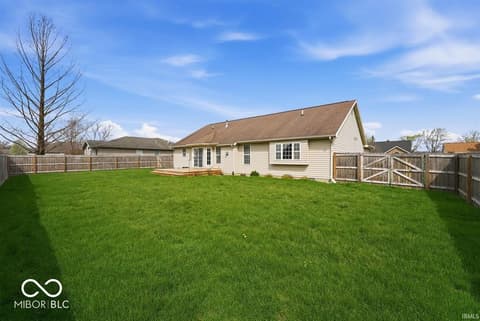 Backyard at 3501 W Wheatfield Lane, Muncie, IN