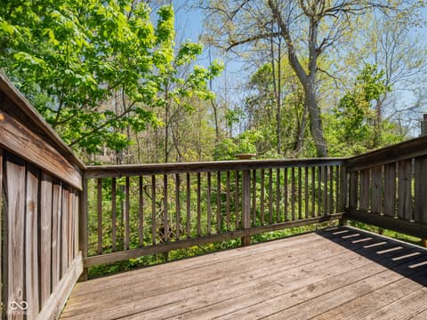 Outdoor living area at 4251 Woodsage Trace, Indianapolis, IN