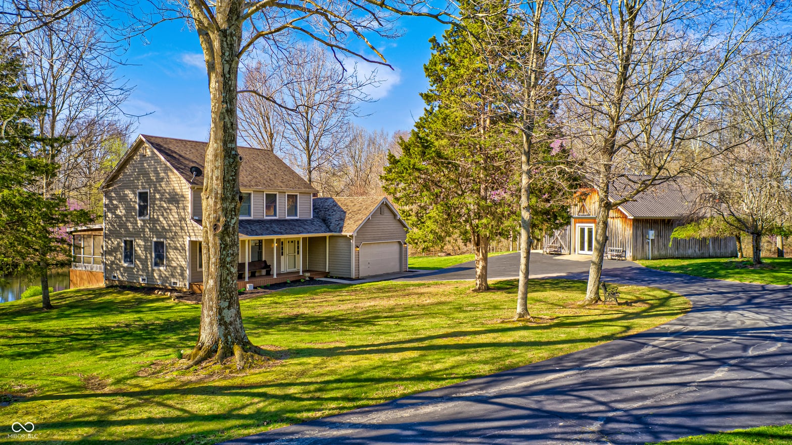 Front exterior at 6692 W 300 S, Morgantown, IN