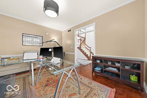 Home office at 12465 Silver Bay Circle, Indianapolis, IN