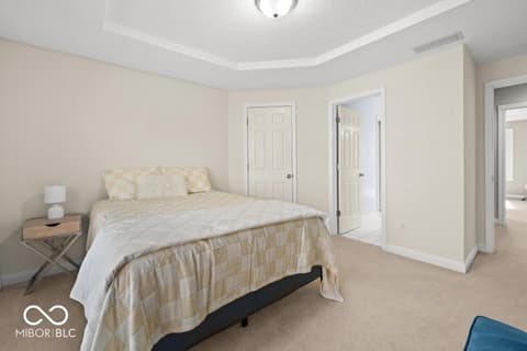 Bedroom at 12465 Silver Bay Circle, Indianapolis, IN