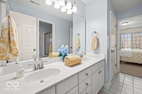 Bathroom at 12465 Silver Bay Circle, Indianapolis, IN