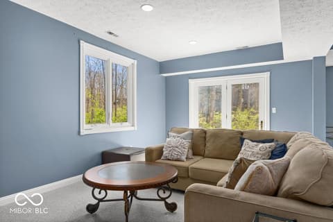 Living room at 12465 Silver Bay Circle, Indianapolis, IN