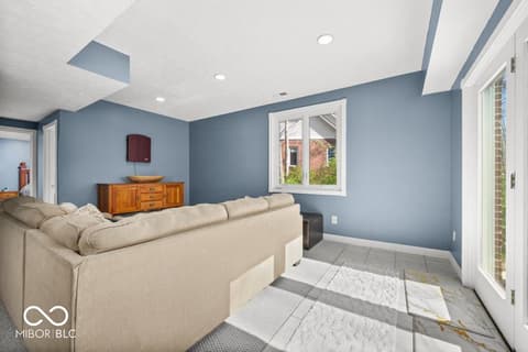 Living room at 12465 Silver Bay Circle, Indianapolis, IN