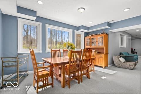 Dining room at 12465 Silver Bay Circle, Indianapolis, IN