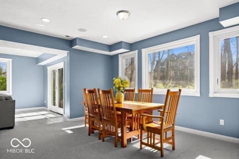 Dining room at 12465 Silver Bay Circle, Indianapolis, IN
