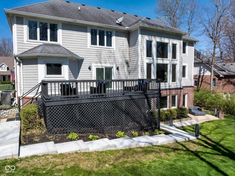 Backyard at 12465 Silver Bay Circle, Indianapolis, IN
