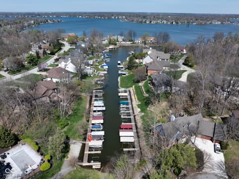 Aerial view at 12465 Silver Bay Circle, Indianapolis, IN