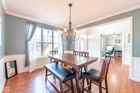 Dining room at 1325 Brentford Lane, Greenwood, IN