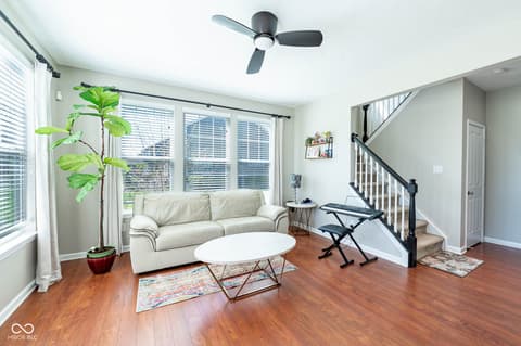 Living room at 1325 Brentford Lane, Greenwood, IN