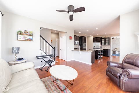 Living room at 1325 Brentford Lane, Greenwood, IN