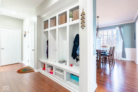 Laundry room at 1325 Brentford Lane, Greenwood, IN