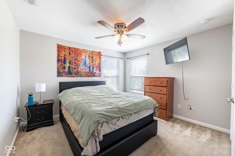 Bedroom at 1325 Brentford Lane, Greenwood, IN