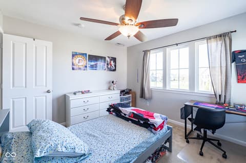 Bedroom at 1325 Brentford Lane, Greenwood, IN