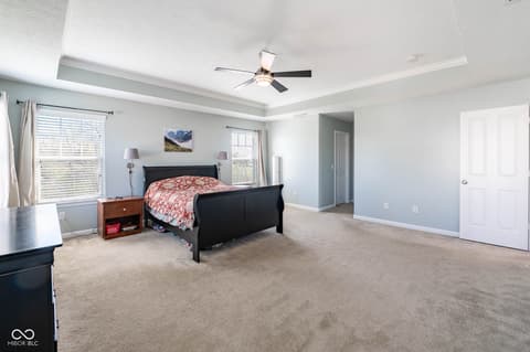 Bedroom at 1325 Brentford Lane, Greenwood, IN