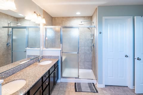 Bathroom at 1325 Brentford Lane, Greenwood, IN