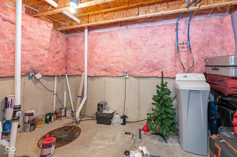 Basement at 1325 Brentford Lane, Greenwood, IN