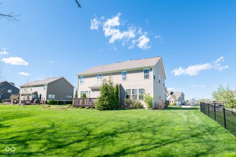 Backyard at 1325 Brentford Lane, Greenwood, IN