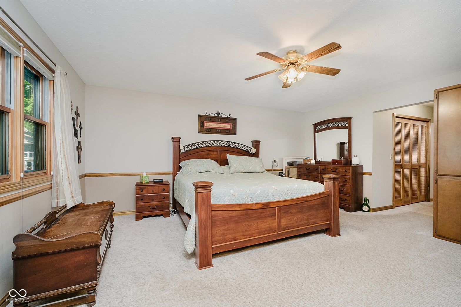 Primary bedroom at 2628 Inlet Drive, Cicero, IN