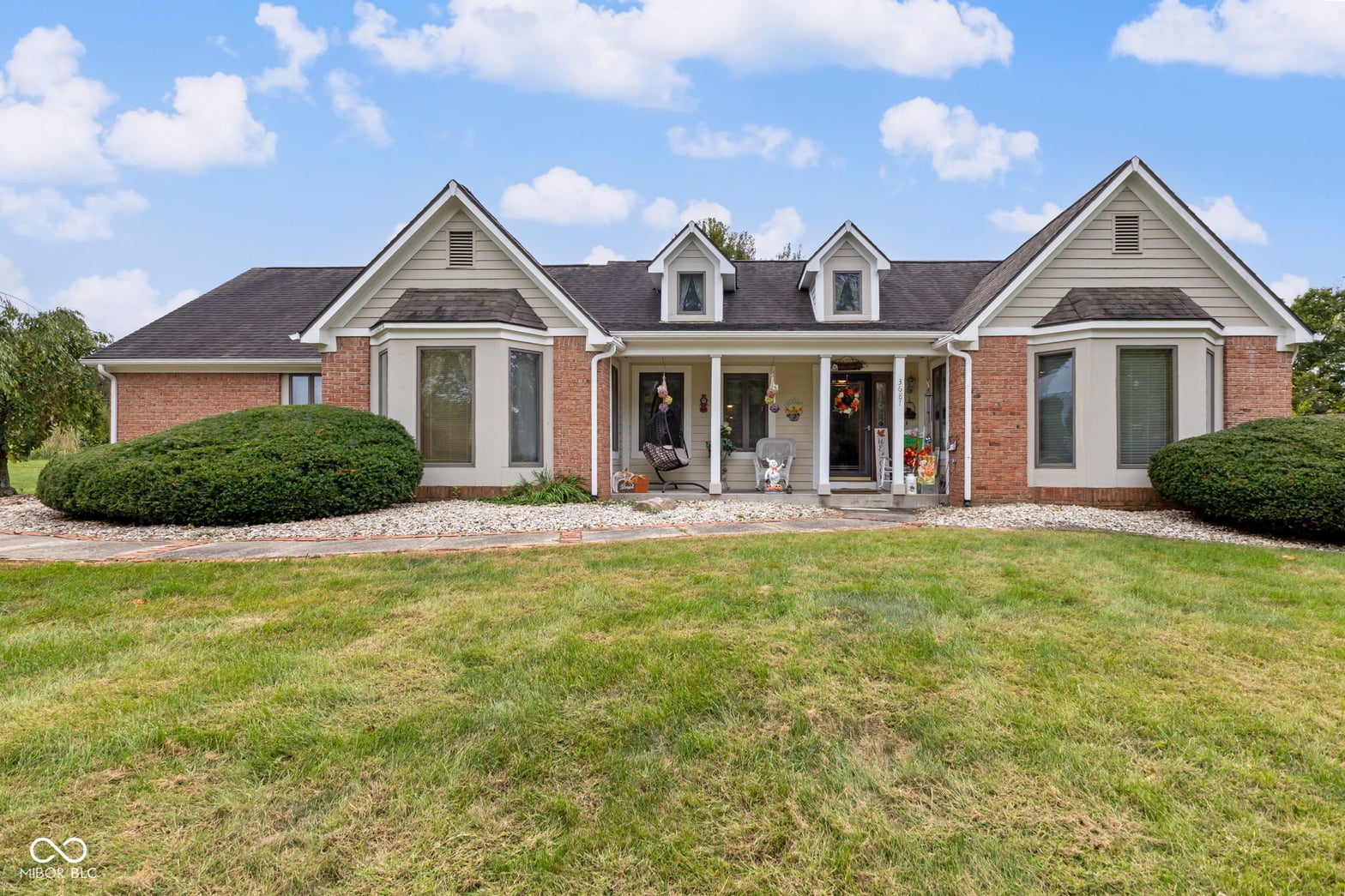 Front exterior at 3681 E Vernon Drive, Mooresville, IN