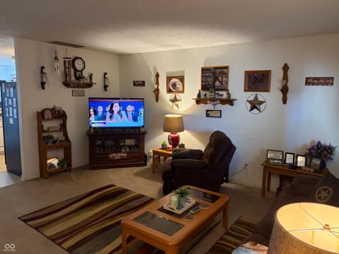 Living room at 1322 E Naomi Street, Indianapolis, IN