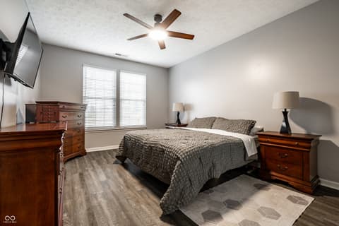 Primary bedroom at 1442 Labrot Court, Avon, IN