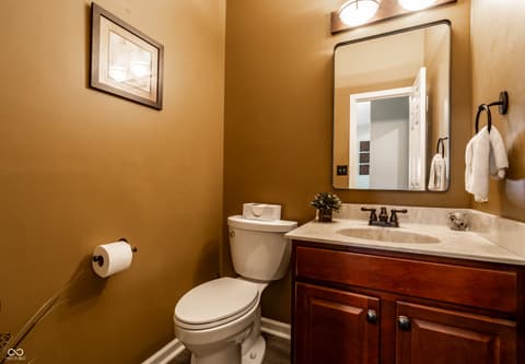 Bathroom at 1442 Labrot Court, Avon, IN