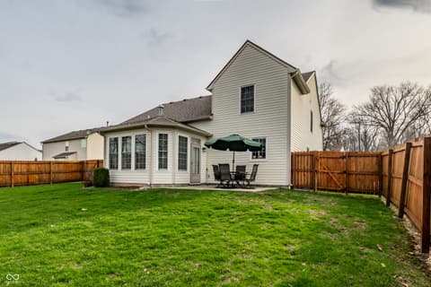 Yard at 1442 Labrot Court, Avon, IN