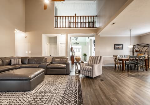 Living room at 1442 Labrot Court, Avon, IN
