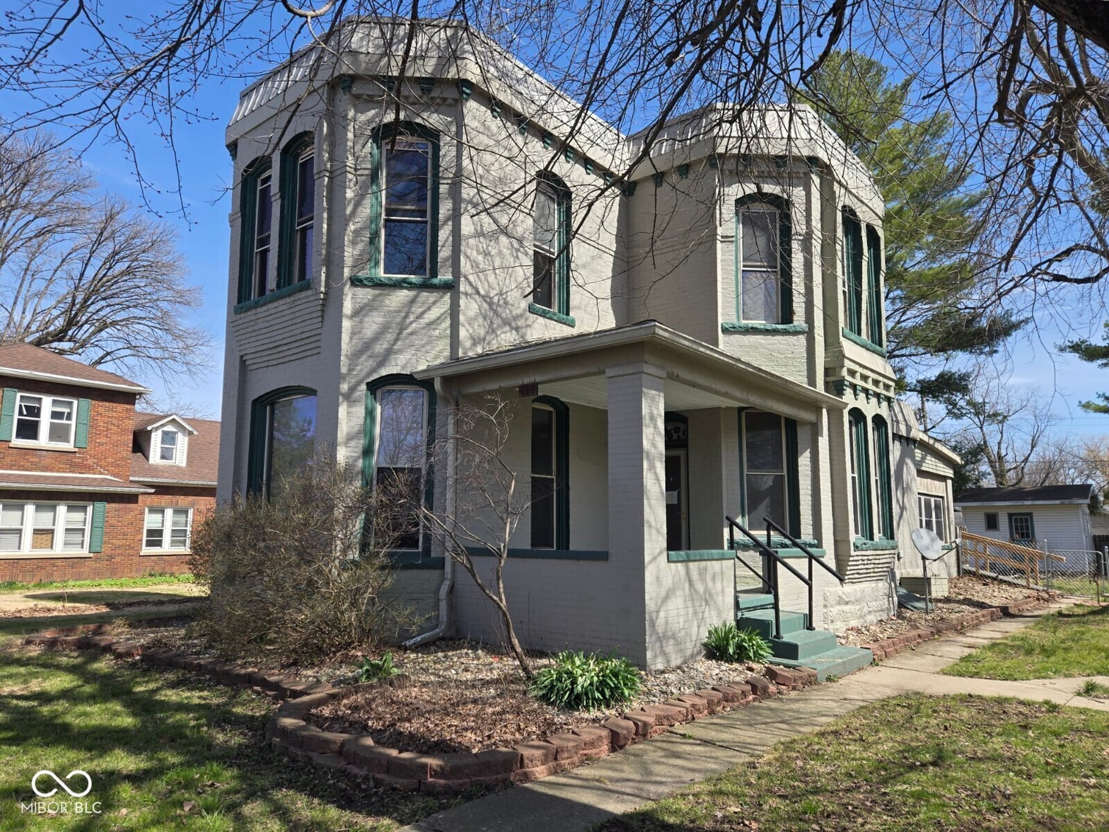 Front exterior at 214 N Maple Street, Dana, IN