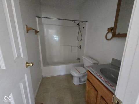Bathroom at 214 N Maple Street, Dana, IN