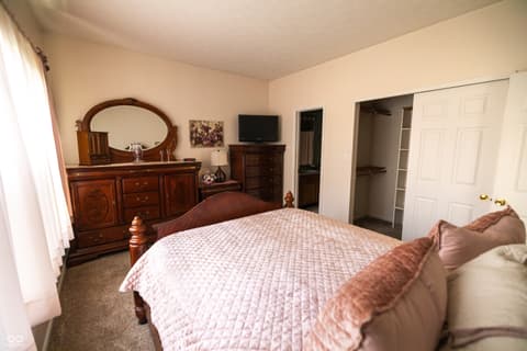 Bedroom at 3724 Magenta Lane, Indianapolis, IN