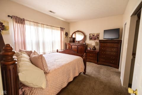 Bedroom at 3724 Magenta Lane, Indianapolis, IN