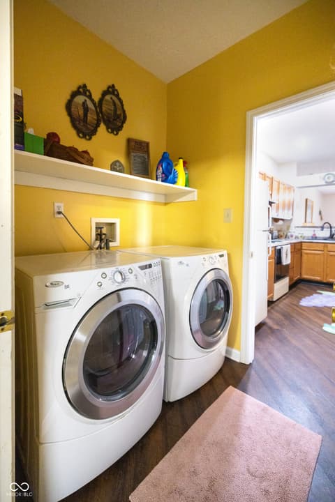 Laundry room at 3724 Magenta Lane, Indianapolis, IN