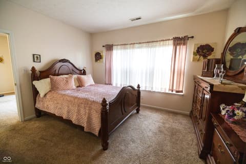 Bedroom at 3724 Magenta Lane, Indianapolis, IN