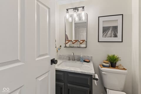 Bathroom at 9590 S Lake Ridge Drive, Bloomington, IN