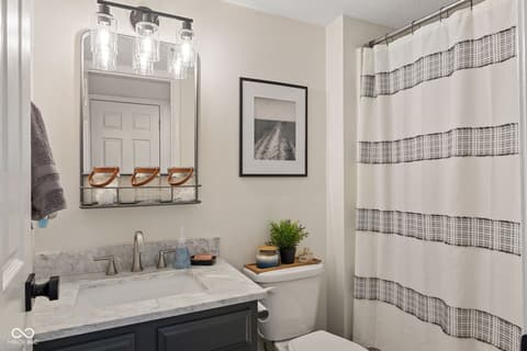 Bathroom at 9590 S Lake Ridge Drive, Bloomington, IN