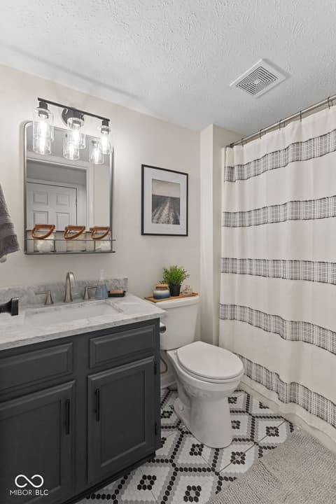 Bathroom at 9590 S Lake Ridge Drive, Bloomington, IN
