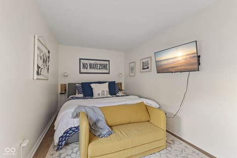 Bedroom at 9590 S Lake Ridge Drive, Bloomington, IN