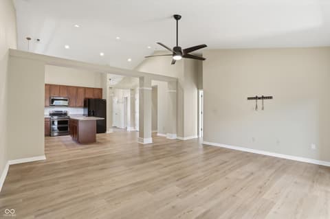 Living room at 1245 Fiesta Drive, Franklin, IN