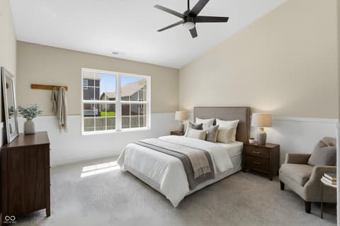 Bedroom at 1245 Fiesta Drive, Franklin, IN