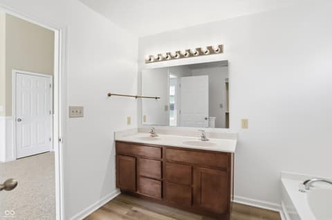 Bathroom at 1245 Fiesta Drive, Franklin, IN