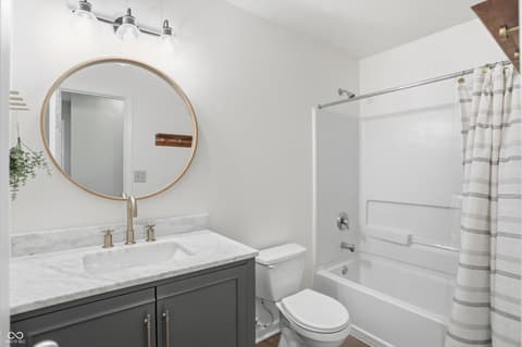 Bathroom at 1245 Fiesta Drive, Franklin, IN