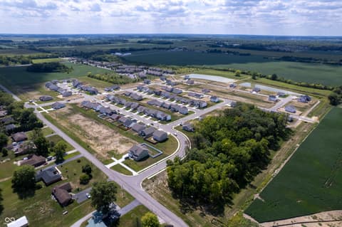 Aerial view at 336 Little Torino Way, Greenfield, IN