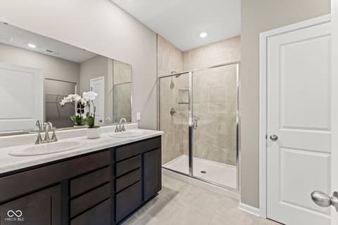 Primary bathroom at 336 Little Torino Way, Greenfield, IN