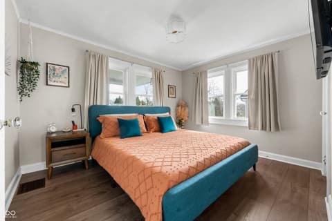 Bedroom at 331 W Hampton Drive, Indianapolis, IN