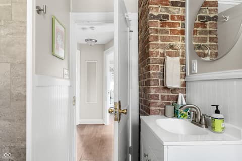 Bathroom at 331 W Hampton Drive, Indianapolis, IN