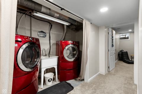 Laundry room at 331 W Hampton Drive, Indianapolis, IN