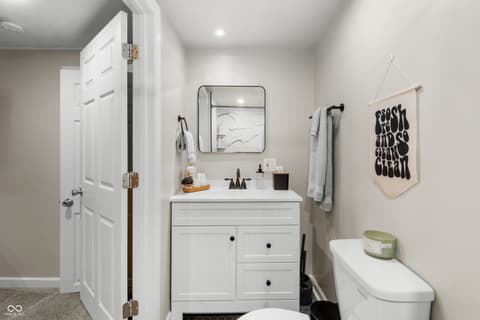 Bathroom at 331 W Hampton Drive, Indianapolis, IN