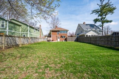 Yard at 331 W Hampton Drive, Indianapolis, IN